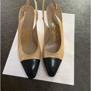 Ferragamo women’s slingback pump